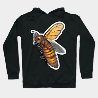 Yellow firefly Hoodie